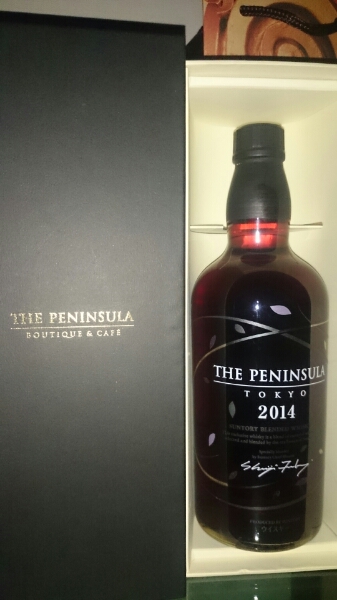 0 Suntory Peninsula サントリー Tokyo Whisky ペニンシュラ東京