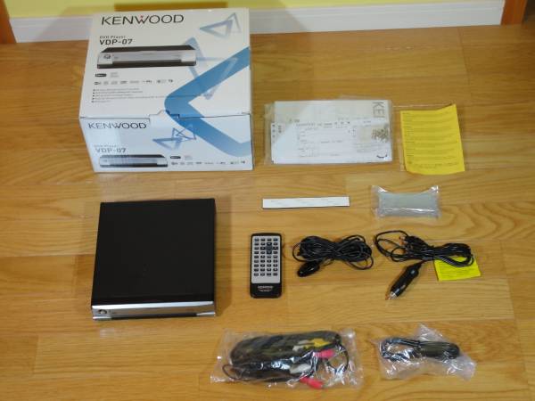 KENWOOD VDP-07 車載用DVDプレーヤー ケンウッド　
