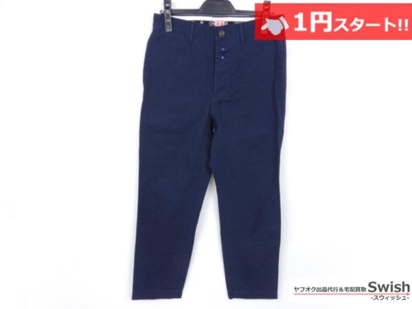 A838●NEXUS7 ネクサス7●ゴアテックス チノパンツ 44 紺●