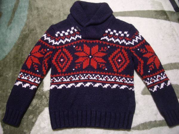 ラルフローレン ノルディック柄セーター サイズ130 国内正規