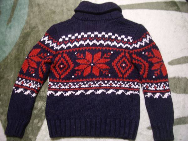 ラルフローレン ノルディック柄セーター サイズ130 国内正規