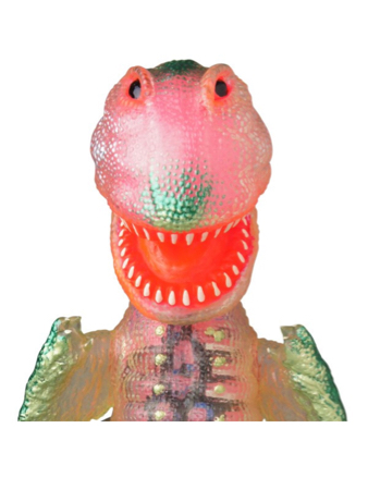 ゴガメジラー 安楽安作 透明ゴガメジラー ピンク蓄光の内蔵パーツ 安楽