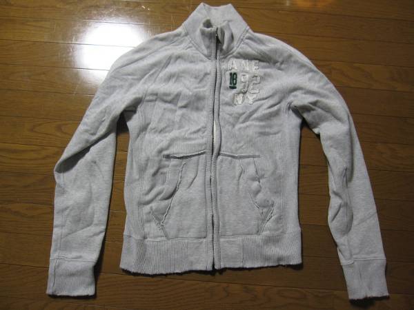 アバクロ トラックジャケット /Ｍサイズ/グレー