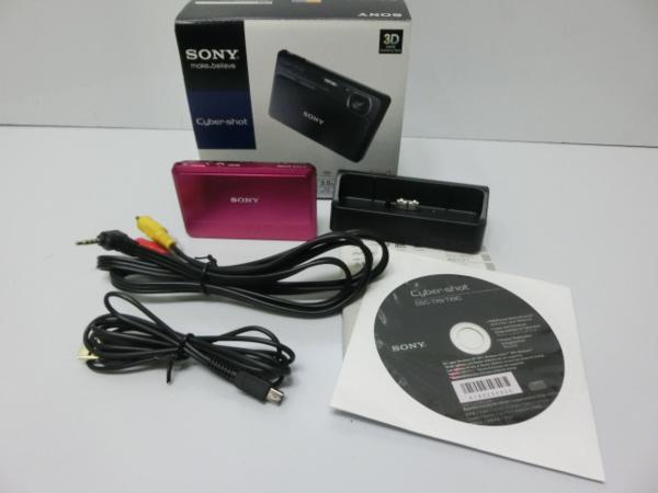 b666 ソニー サイバーショット DSC-TX9 ピンク系 中古