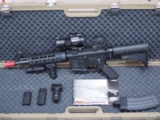 KSC M4 システム7two ガスブローバック CQBR 中古 美品 M4 CQB-R ver.2