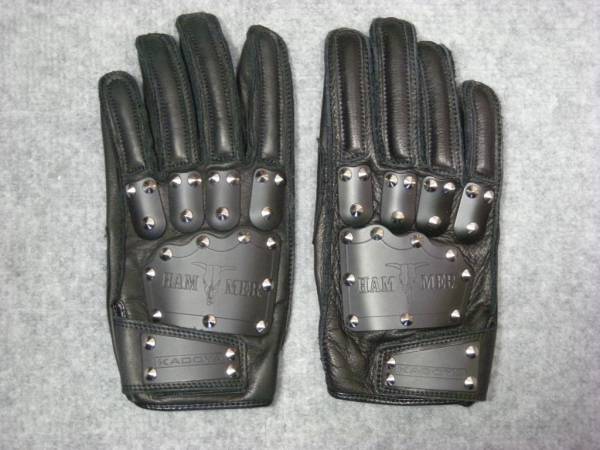 KADOYA KADOYA カドヤ HAMMER ハンマーグローブ Mサイズ（訳有品