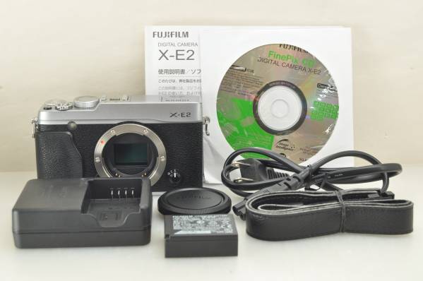 極美品★フジフィルム FUJIFILM X-E2 ボディ★付属完備 保証 917
