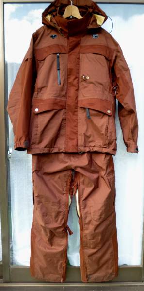 インハビタント/inhabitant/高級スノボウェア上下セット L/LL