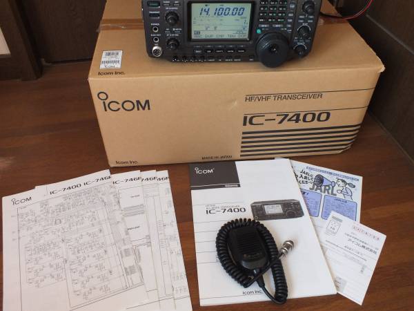 アイコム IC-7400（100w機）マイク付（HM-12） メ*2様 ICOM IC-7400