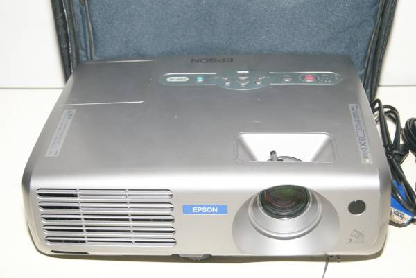 EPSON 高輝度 液晶 プロジェクター EMP-81 2000lm ランプ145時間