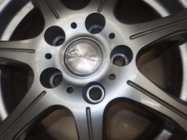 Exceeder山ありスタッドレス付195/65R15 6j+43ノアヴォクシー