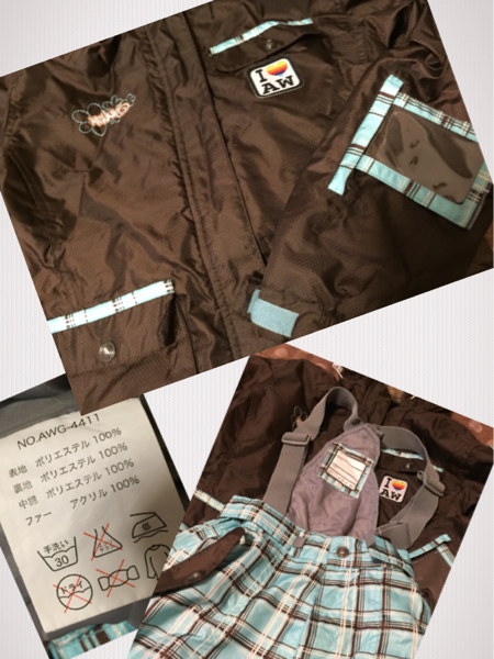 美品！AIRWALKキッズスキーウェア150 【公式通販】