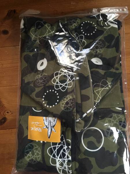 BAPE×FUTURAエイプ1st CAMO ZIP HOODIEパーカー迷彩シャーク BAPE×FUTURAエイプ1st CAMO ZIP HOODIEパーカー迷彩シャーク