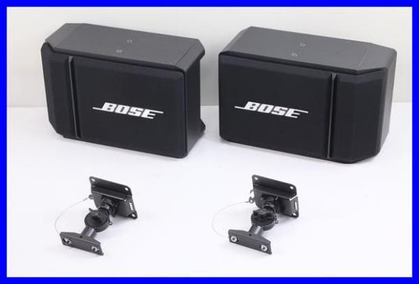 ◆BOSE 214 スピーカー 吊ブラケット付 RLペア《動作確認USED》2