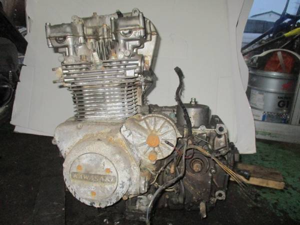 カワサキ　Ｚ750Ｔ（1976）　エンジン本体(難あり）