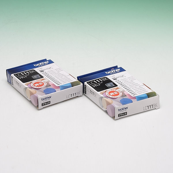 送料込brother LC111BK (2個) LC111M (1個) LC111Y (2個)【ku1】