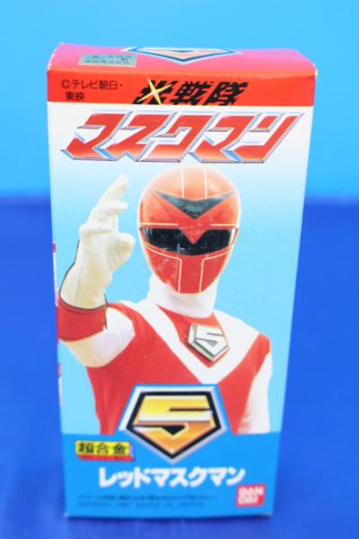 R2060/光戦隊 マスクマン 超合金 レッドマスクマン 未使用 Yahoo