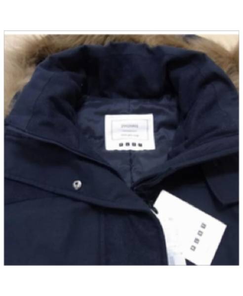 PLST/新品 ダウンコート ネイビー