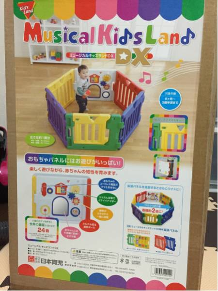 美品 ミュージカルキッズランドDX 説明書あり 1か月使用