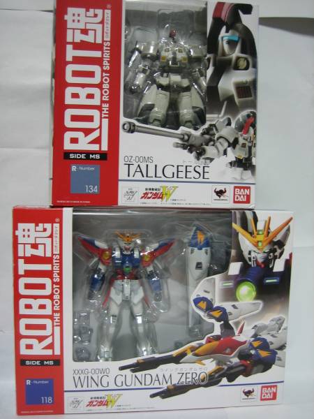 ロボット魂 ウイングガンダムゼロ トールギスⅠ 中古美品