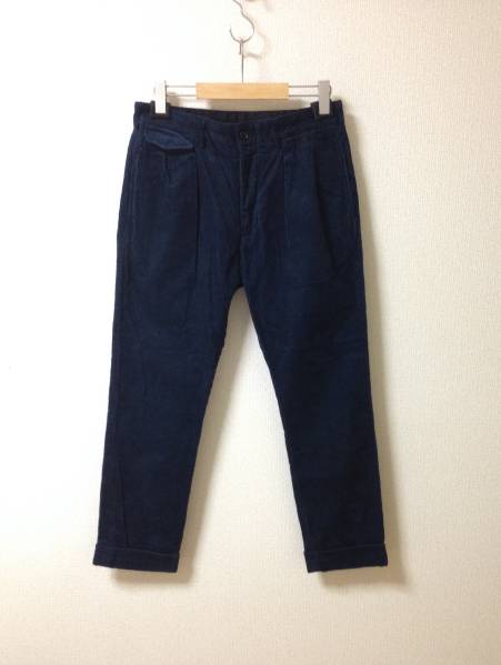 Engineered Garments 14FW Truman Pants 太畝コーデュロイ NAVY