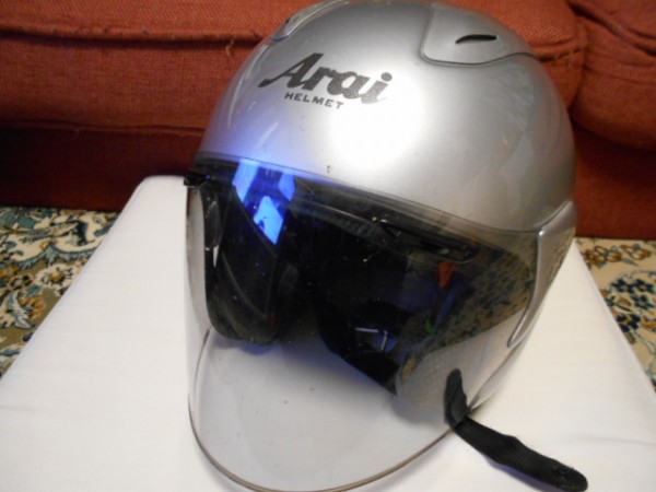 Arai ジェットヘルメット SZ-M(59〜60㎝) Arai/アライ☆ジェットヘルメット☆Ram SZ☆シルバー☆59-60