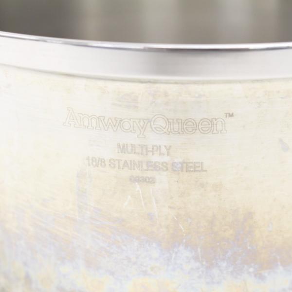 ■アムウェイ クィーンクックウェア ソースパン 21.5×10 中古