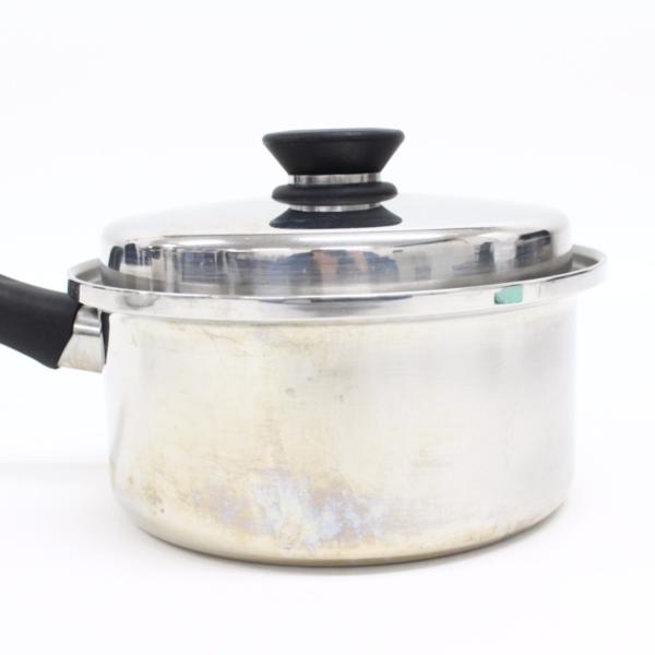 ■アムウェイ クィーンクックウェア ソースパン 21.5×10 中古