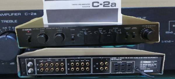 YAMAHA ヤマハ プリアンプ C-2a 完全動作品 ♪保証ありメンテ♪ ○完全