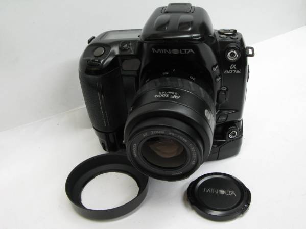 MINOLTA α807Si (縦位置グリップ＋35-70mm付き)□9863 稼働品ミノルタ