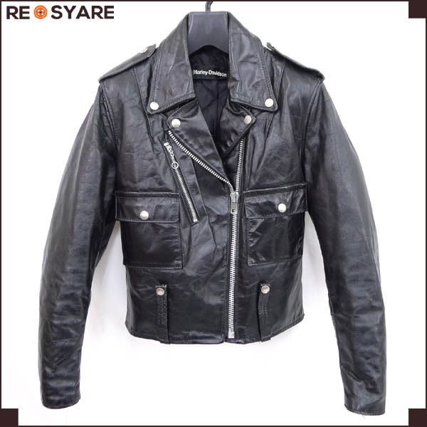 HARLEY DAVIDSON*レザー*ダブル*ライダース*ジャケット*13648