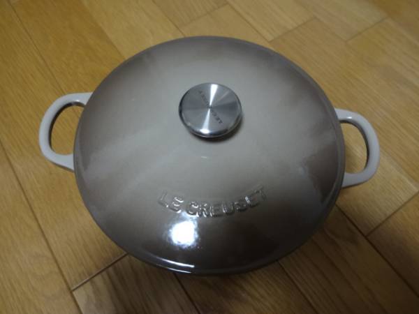 ルクルーゼ マルミット 18cm リネン レア 廃盤品 LE CREUSET by お ル