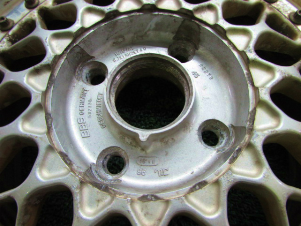 □270 BBS RS279 15in 6J+40 PCD114.3 4H アコード等 スペア用に