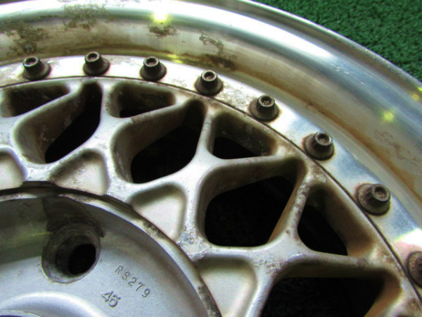 □270 BBS RS279 15in 6J+40 PCD114.3 4H アコード等 スペア用に