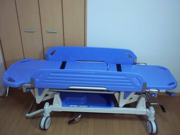 パラマウントベッド K721 動作品 現状品 H 医療用ストレッチャー BED
