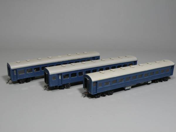 AB5■中村精密 客車 ブルー 3両■HOゲージ