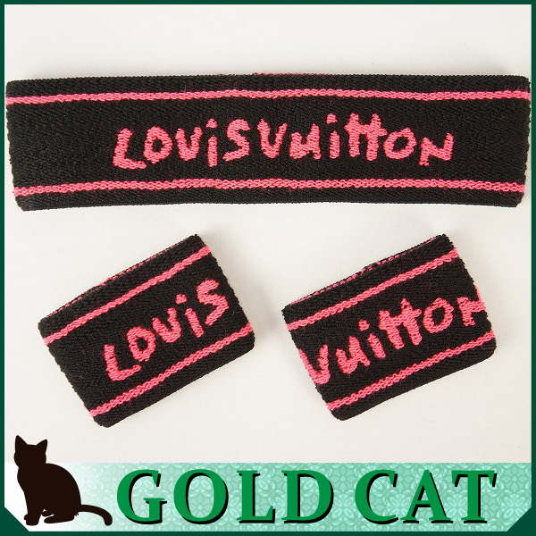 44022 ルイ・ヴィトン ヘアバンド・リストバンドセット