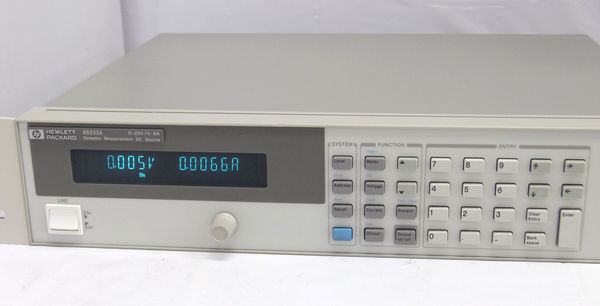 HP 100W ダイナミック測定DC電源 66332A #119721