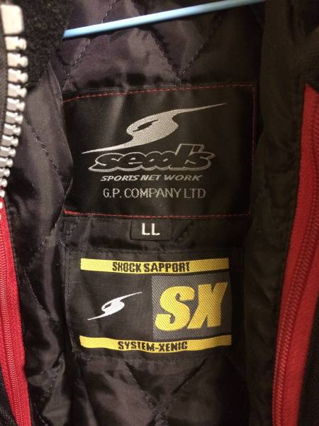 seal´s シールズ 防寒バイクジャケット パッド入り LL バイク