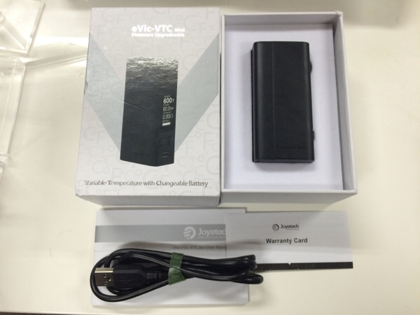 【全国無料，低価】joyetech evic mini 75w BOXMOD 温度管理機能 18650使用(その他)｜売買されたオークション情報、yahooの商品情報をアーカイブ公開 - オークファン その他
