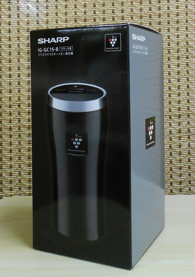 新品 SHARP◇プラズマクラスターイオン発生機 IG-GC15-B 黒
