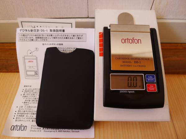Ortofon オルトフォン DS-1 高精度デジタル針圧計 美品 送164円