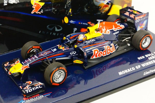 1/43 レッドブルレーシングRB7 S.ベッテル モナコGP優勝 2011 #1 ☆1