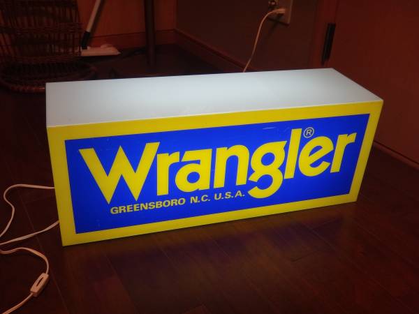 希少】wrangler ラングラー 看板 ディスプレイ 非売品 2026年最新