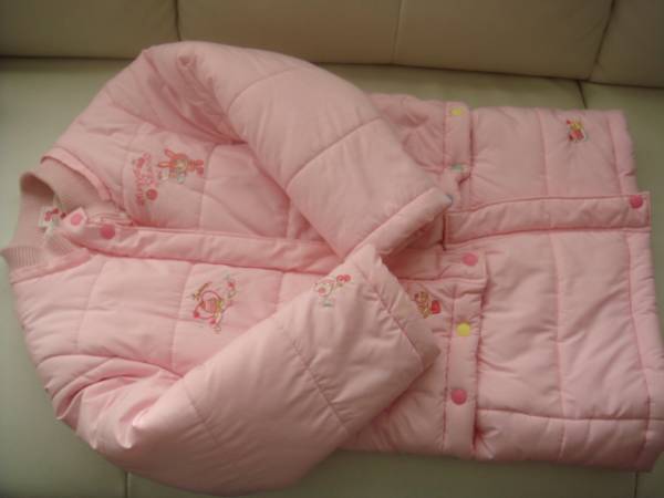 メゾピアノの美品、可愛い暖かコート１２０ｃｍ