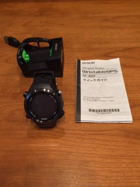 ☆EPSON WristableGPS SF-810B☆美品☆