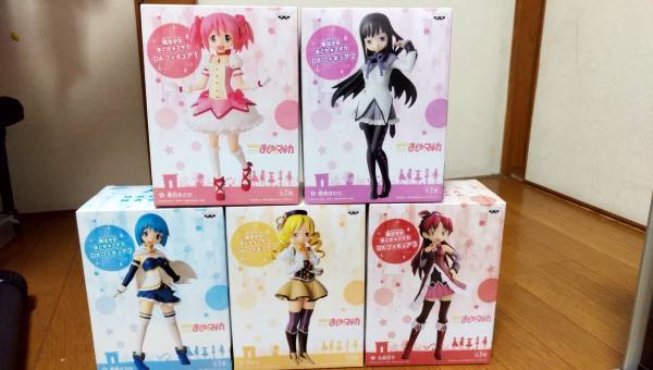 M*ン様 魔法少女まどか☆マギカ DXフィギュア 5種セット 魔法少女まどか☆マギカ☆新品☆DXフィギュア5点セット 巴マミ他