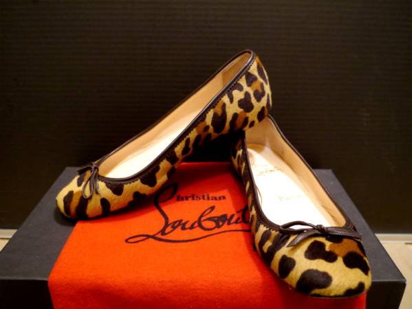 レア★クリスチャンルブタン ハラコ バレエシューズ パンプス★
