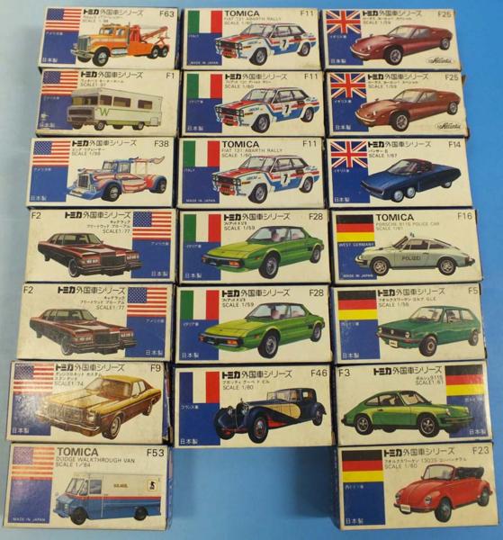 【おたからや】トミカ外国シリーズ/ポルシェ911S他計20台/M2/2③