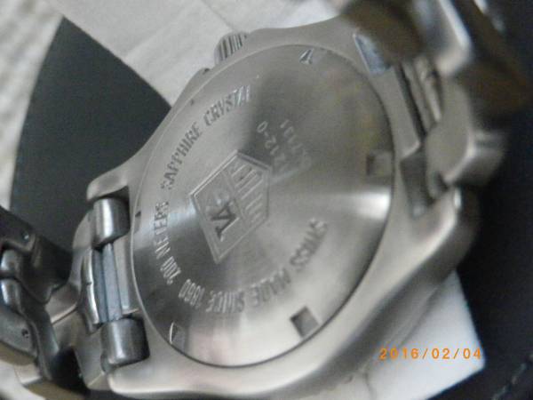 TAG HEUER ＬＩＮＫ 型番ＷＴ1212-0　ＱＬ7131